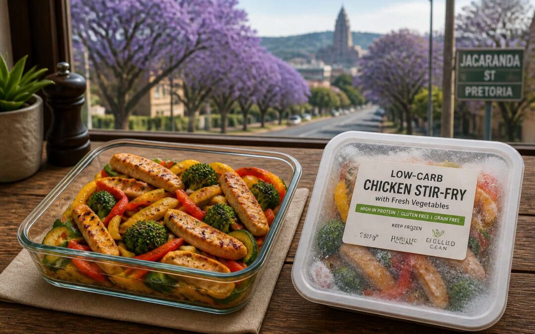 Frozen low carb ready meals Pretoria for quick, healthy dinners.